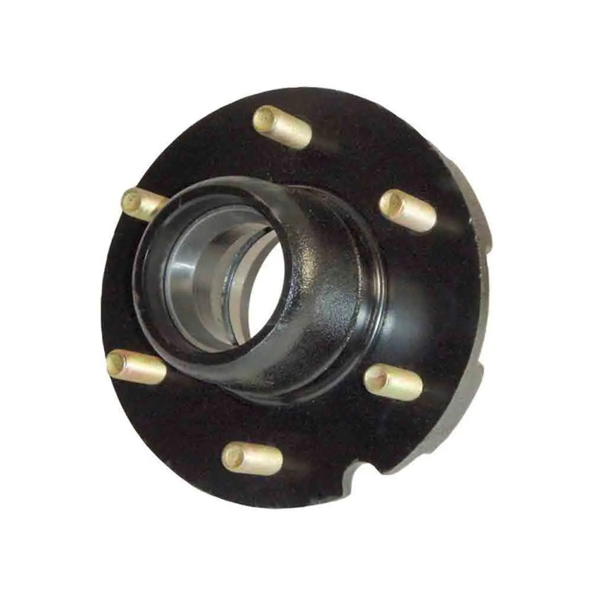 TRP, 6-Bolt Trailer Hub, 6 on 5 inch Bolt Circle, Fits 1-3/4 To 1-1/4 inch Tapered Spindles for a 5,200lb to 6,000lb Axle, 3,000 lb Capacity per Hub, Model# H-1206HD-02